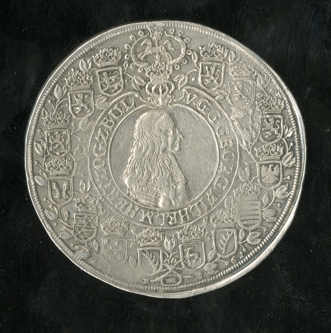 German States. Brunswick-Lüneburg-Calenberg. Georg II Wilhelm (1648-1665). Redemption 1 ¼ Taler,