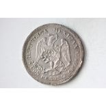 Mexico. Revolutionary. Guerrero. Campo Morado. Forces of Emiliano Zapata. 2 Pesos, 1915. Gold-Silver