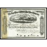 Cape May & Millville Rail Road Company, (NJ), $50 shares, 1876, No. 571, surf, fully-dressed