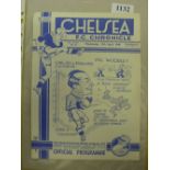 1939/40 Chelsea v Arsenal, a programme from the FL Regional Competition played on 17/04/1940, this