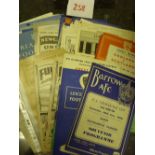 A collection of 90 various programmes mainly from the 1950's, but a few earlier noted, includes,
