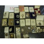 Medals, a collection of 30 medals, mostly in boxes, and awarded to mainly Skegness players and