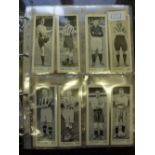 Topical Times, a collection of 152 trade cards from various sets, panel portraits, black & white,