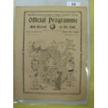 1932/33 Tottenham Hotspur v Bradford Park Avenue, a programme from the game played on 27/12/1932,