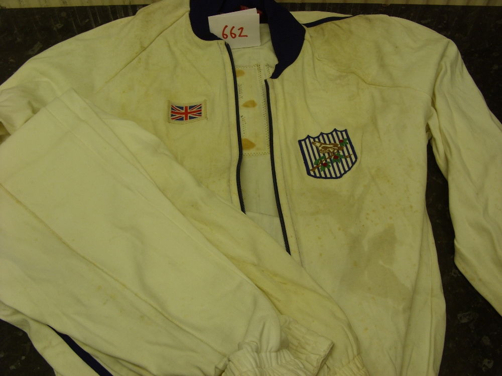 1968 West bromwich Albion, a full tracksuit, as worn by the players at the FA Cup Final against