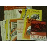 Speedway, a collection of 20 various programmes, including 1948 Wembley, 13 home programmes, 1949 to