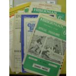 A collection of 70 Scottish and Irish football programmes, one from 1948, the rest from the late