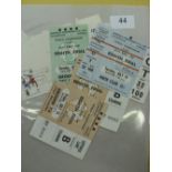 1966 World Cup, a collection of 4 tickets from games played at Hillsborough, Sheffield, 12/07/66