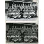 1947/1948 Birmingham City, Two 'Original' Team Group Picture Postcards, Both Stamped 'Albert