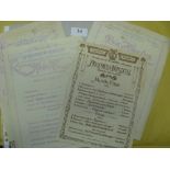 World War One, Knockaloe Internment Camp, Isle Of Man, a collection of 4 very rare programmes, a