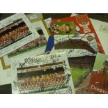 Arsenal, a collection of modern signed memorabilia, as collected by an ex employee of the club, to