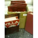 Aston Villa, a collection of home programmes from 1963/64 to 1969/70, virtually complete and