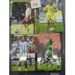 Autographs, a collection of 1720 signed colour 6" x 4" photographs, various players, all