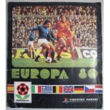 EUROPA 80 PANINI Panini album complete with stickers, Europa 80, all stickers included, scarce item,