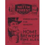 NOTTINGHAM FOREST - CHARLTON 1933 Nottingham Forest home programme v Charlton Athletic, 16/3/1933,