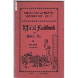 CHARLTON HANDBOOK 1932-33 Charlton Athletic Supporters Club Official Handbook, 1932-33, 64 pages