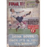 1931 CUP FINAL Official programme for the Final, Birmingham v West Brom, covers have seen better