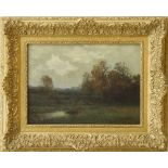 JOHN FRANCIS MURPHY (1835-1921): LANDSCAPE: LATE AUTUMN Oil on canvas, signed 'J Francis Murphy'