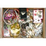 Another box of mixed costume and dress j