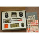 A 1975 Meccano Army Multikit with manual