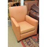 A small two seater knoll sofa with two c