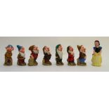 An interesting ceramic set of Snow White