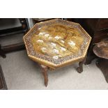 A late 19th century occasional table the