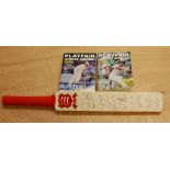 Two multi signed play fair cricket annua