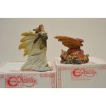 Two boxed Enchantica models 'Kaamil' and