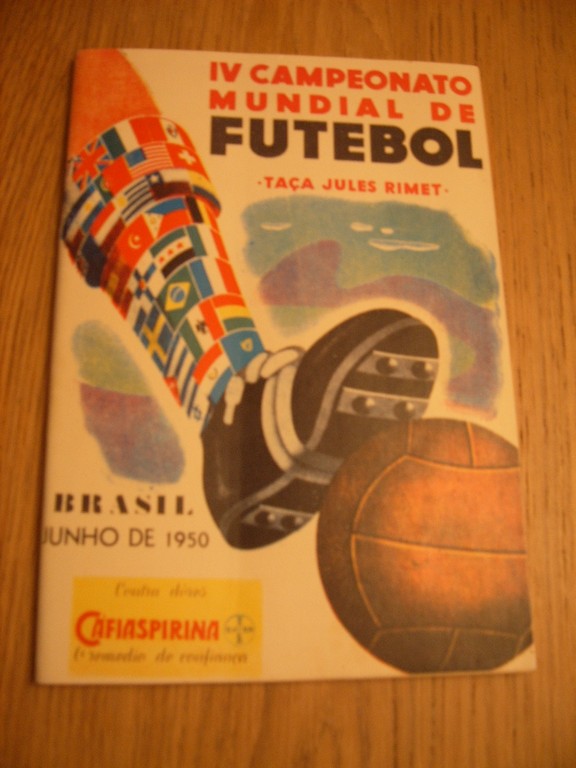 1950 World Cup Final Football Programme: