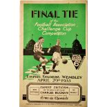 1933 FA Cup Final Football Programme: Ev