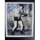 Ingemar Johansson Signed Boxing Photo: 1