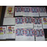 England 1966 World Cup Signed Cards: All