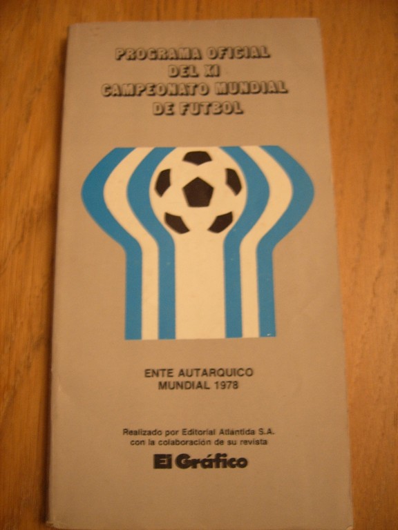 1978 World Cup Final Rare Tournament Gui
