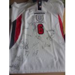 1998 England Squad Signed Tony Adams Shi