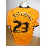 Portsmouth Match Worn Away Football Shir