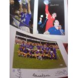 Everton Signed Football Prints: Large pr