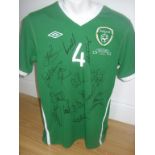 Ireland 2011 Match Worn Football Shirt: