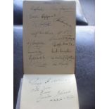 Arsenal 1941 Cup Finalists Football Auto