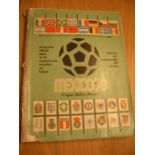 Green 1970 World Cup Finals Football Pro