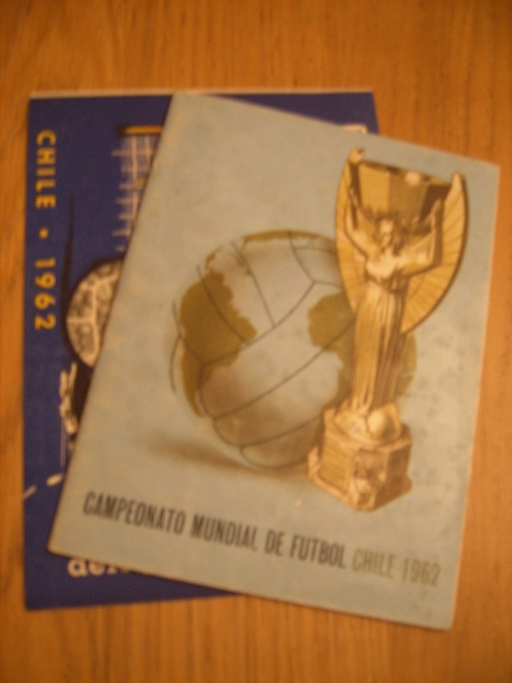 1962 World Cup Football Tournament Progr