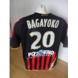 OGC Nice French League Match Worn Footba