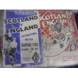 Scotland Home Football Programme Folder: