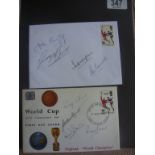 England 1966 World Cup Signed First Day