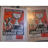 Scottish League Cup Final + Semi Final F