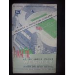 1947 FA Cup Final Football Programme: Bu