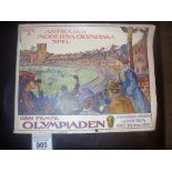 1912 Original Stockholm Olympic Programm