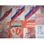 England v Australia Speedway Test Match