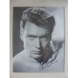 Clint Eastwood Signed Photo: Large black