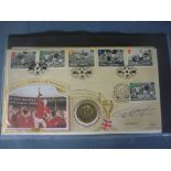 Geoff Hurst Signed First Day Cover: Nice